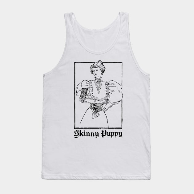 Skinny Puppy †† Retro Styled Original Fan Art Tank Top by CultOfRomance